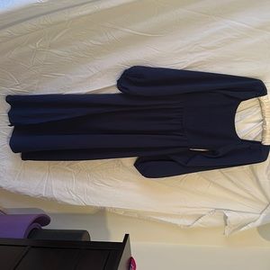 Navy blue dress